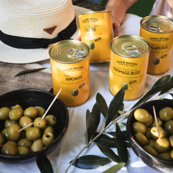 DECOUVREZ NOTRE NOUVELLE GAMME D'OLIVES HUGO REITZEL